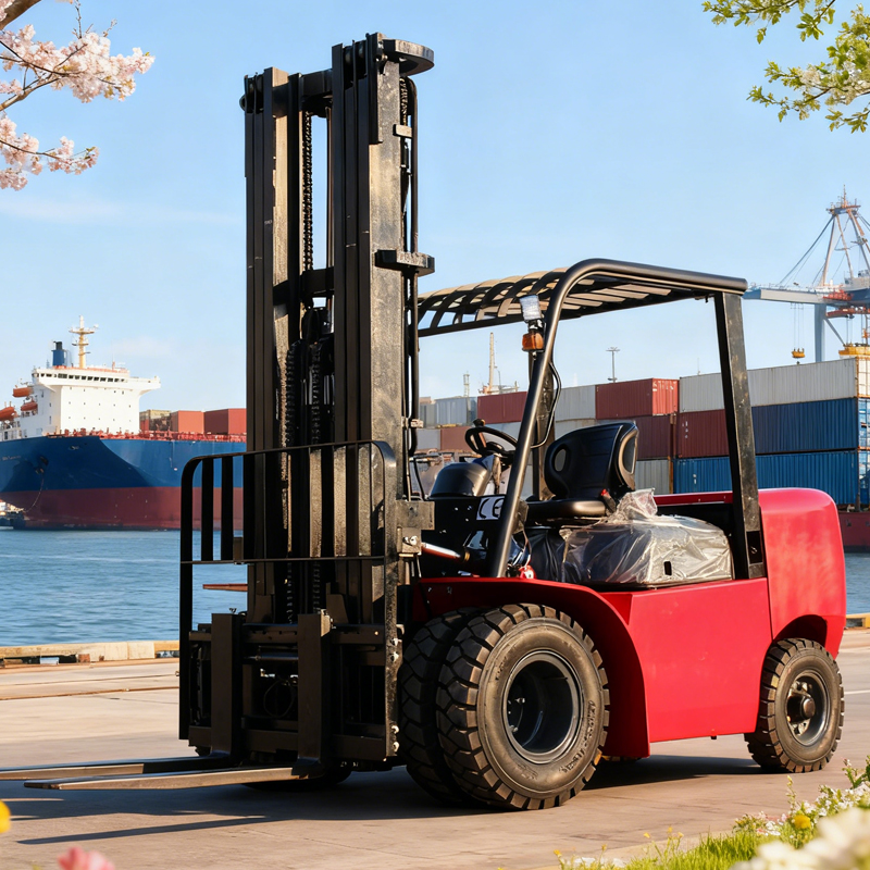 رافعة شوكية ديزل ثقيلة بقدرة 8 - مراجعة Heavy Equipment Lift وسعره